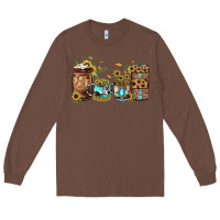 Chestnut sunflower gemstone coffee Long Sleeve Tee - JahusDesignShop