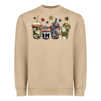 Mushroom army coffee Heavyweight Sweatshirt - Jasminsmagicworld