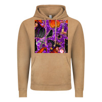 Vintage Camel halloween witch seamless pattern Vintage Hoodie - BundleAndBundleShop