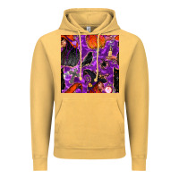 Vintage Mustard halloween witch seamless pattern Vintage Hoodie - BundleAndBundleShop
