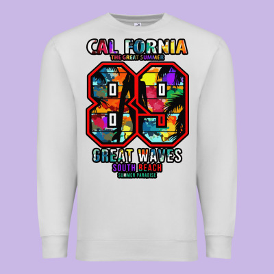 California 89 Premium Sweatshirt Designed By Bettercallsaul