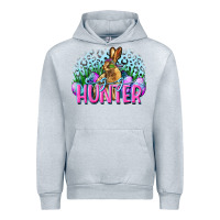 Heather Grey Egg hunter Easter Day Urban Hoodie - CowGirlArtShop