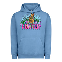 Pigment Pebble Blue Egg hunter Easter Day Urban Hoodie - CowGirlArtShop