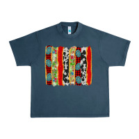 Midnight Navy christmas brushstroke Urban Heavy Tee - AdoDesignShop