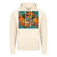 Vintage Artic wild soul boho bull skull Vintage Hoodie - RanaPortraitStore