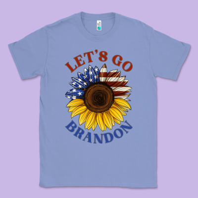 American Flag Sunflower Classic Tee Designed By Jasminsmagicworld