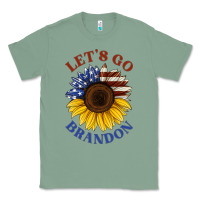 Sage American flag sunflower Classic Tee - Jasminsmagicworld