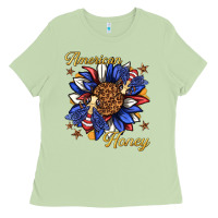 Matcha American honey with bee Ladies Tee - texasbilliewilder