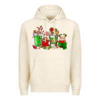 Tofu Christmas coffee cup Premium Hoodie - NancyCooperArtShop