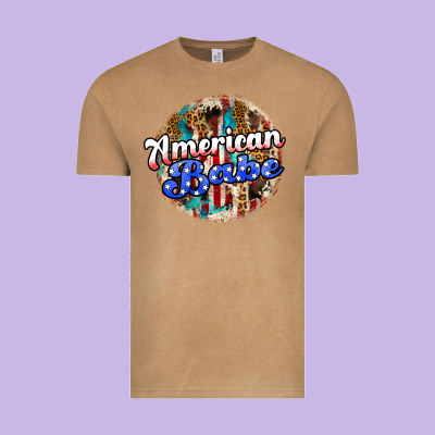 American Babe Vintage Tee Designed By Jahusdesignshop