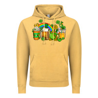 Vintage Mustard st patricks coffee Vintage Hoodie - AdoDesignShop