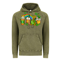 Vintage Olive st patricks coffee Vintage Hoodie - AdoDesignShop