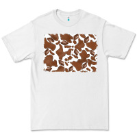 White distressed chocolate milkshake cowhide Premium Tee - RanaPortraitStore