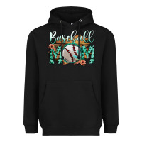 Black Baseboll Mom Heavyweight Hoodie - Bettercallsaul