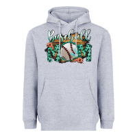 Heather Grey Baseboll Mom Heavyweight Hoodie - Bettercallsaul