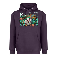 Plum Baseboll Mom Heavyweight Hoodie - Bettercallsaul