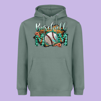 Baseboll Mom Heavyweight Hoodie Designed By Bettercallsaul