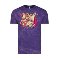 Cloud Purple pink cancer ribbon and october calendar Vintage Tee - AdoDesignShop