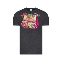 Vintage Black pink cancer ribbon and october calendar Vintage Tee - AdoDesignShop