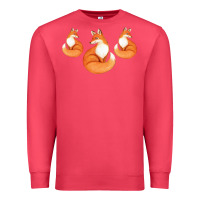 Cardinal Three Little Foxes IN Fox Family I Gift Premium Sweatshirt - Bettercallsaul