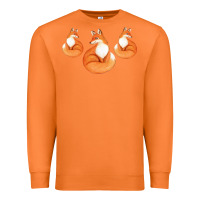 Carrot Three Little Foxes IN Fox Family I Gift Premium Sweatshirt - Bettercallsaul