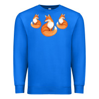 True Royal Three Little Foxes IN Fox Family I Gift Premium Sweatshirt - Bettercallsaul