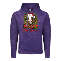 Cloud Purple Mooey christmas Vintage Hoodie - Artiststas
