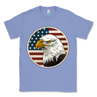 Colony Blue American Bald Eagle Classic Tee - Jasminsmagicworld