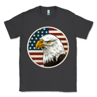 Smoke American Bald Eagle Classic Tee - Jasminsmagicworld