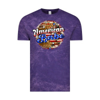 Cloud Purple american babe Vintage Tee - JahusDesignShop