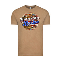 Vintage Coffee american babe Vintage Tee - JahusDesignShop