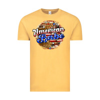 Vintage Mustard american babe Vintage Tee - JahusDesignShop