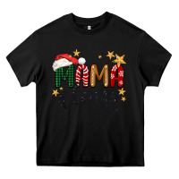 Black mama Claus Christmas Heavy Core Tee - BarkalooDesign