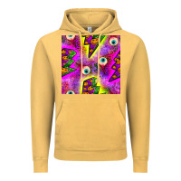 Vintage Mustard halloween thunders seamless pattern Vintage Hoodie - BundleAndBundleShop