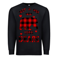 Black Just A Girl Who Loves Bears Premium Sweatshirt - Bettercallsaul