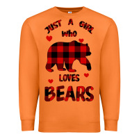 Carrot Just A Girl Who Loves Bears Premium Sweatshirt - Bettercallsaul