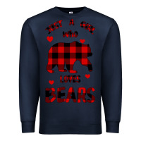 Navy Just A Girl Who Loves Bears Premium Sweatshirt - Bettercallsaul