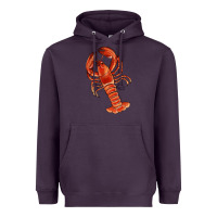 Plum crawfish Heavyweight Hoodie - RanaPortraitStore