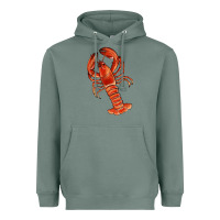 Sage crawfish Heavyweight Hoodie - RanaPortraitStore