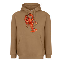 Toasted Coconut crawfish Heavyweight Hoodie - RanaPortraitStore