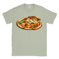 Matcha big pizza Classic Tee - AdoDesignShop