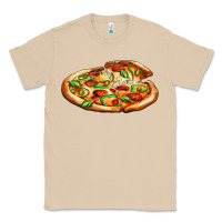 Mushroom big pizza Classic Tee - AdoDesignShop