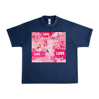 Navy breast cancer awareness pink Urban Heavy Tee - AdoDesignShop
