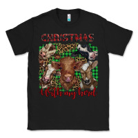 Black christmas with my herd cows Classic Tee - BarkalooDesign
