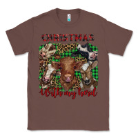 Chestnut christmas with my herd cows Classic Tee - BarkalooDesign
