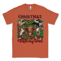 Copper christmas with my herd cows Classic Tee - BarkalooDesign