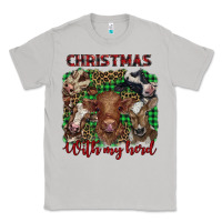 Moon Dust christmas with my herd cows Classic Tee - BarkalooDesign