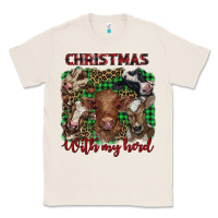 Natural christmas with my herd cows Classic Tee - BarkalooDesign