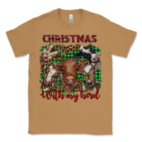 Toasted Coconut christmas with my herd cows Classic Tee - BarkalooDesign