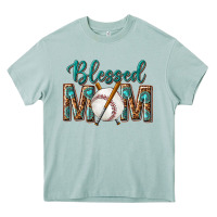 Arona western blessed mom with baseball Heavy Core Tee - texasbilliewilder